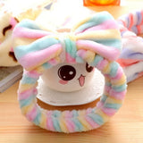 Colorful Bowknot Hairband Headband for Makeup