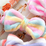 Colorful Bowknot Hairband Headband for Makeup