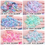 Bowknot Pearl Resin Rhinestones 10x18mm 1000pcs