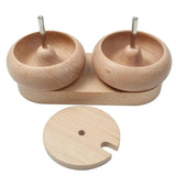Double Bowl Bead Spinner Threading Machine for Jewelry Making