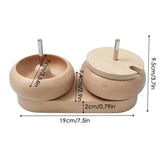 Dual Bowl Bead Threading Machine Kit for Jewelry Making