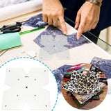 Bowl Wrap Sewing Template Quilting DIY Craft Stencil Cut Fold Template