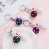 Bowling Keychain Pendant Key Keyring Pin Party Hanging Chain Gift