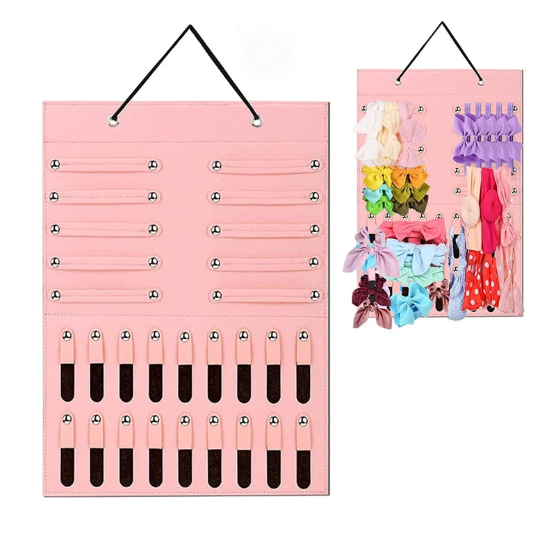 Baby Bows Holder Stand, Hair Bows Storage for Girl Room