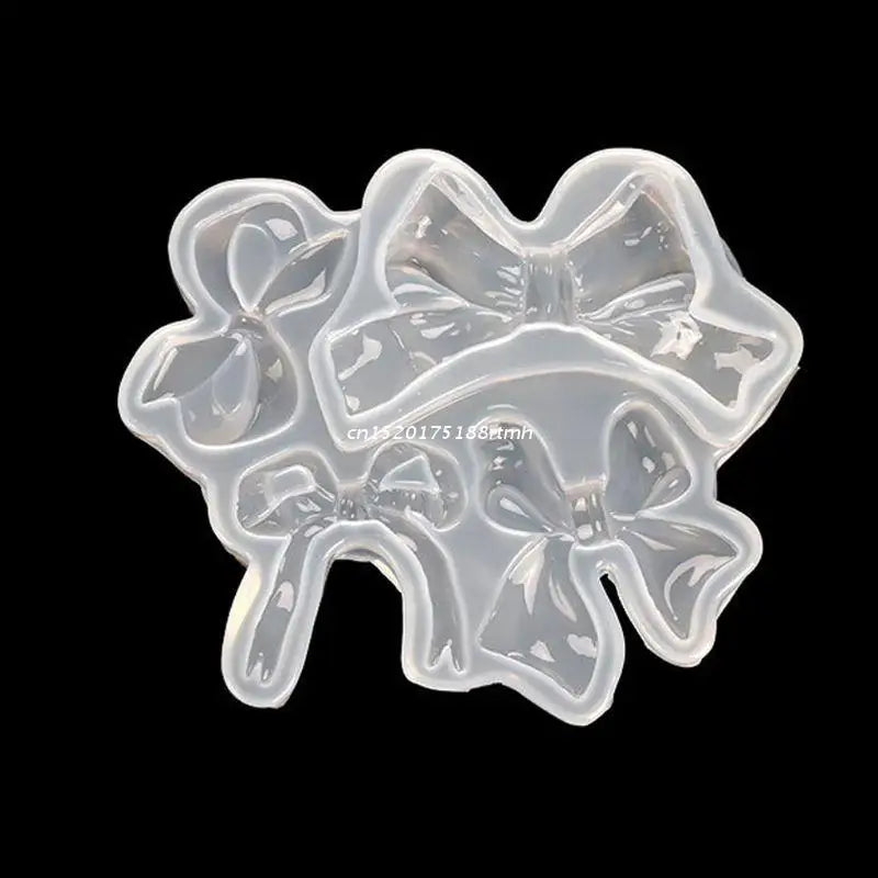 Bowtie Ribbon Silicone Resin Mold DIY Jelly Shot Ice Cream Soap Mould