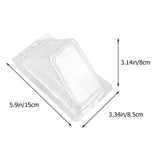 Clear Triangle Single Slice Cake Box Container