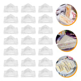 Clear Triangle Single Slice Cake Box Container