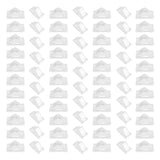 Clear Triangle Cake Slice Box Single Use Container