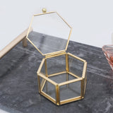 Geometric Dust-proof Bracelets Necklaces Earrings Showcase Storage