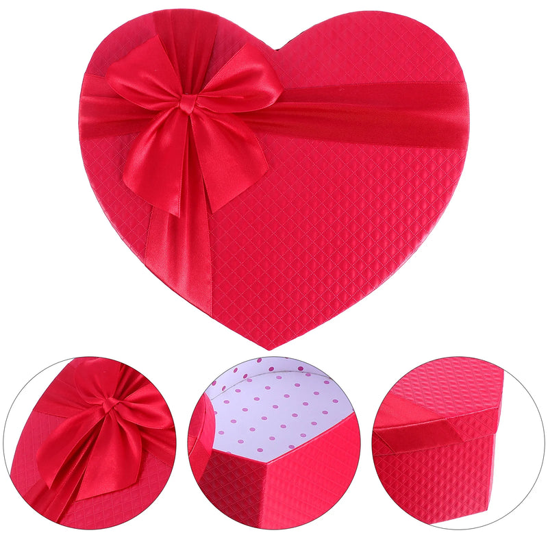 Heart-Shaped Gift Boxes Wedding Storage