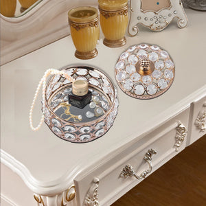 Crystal Nordic Jewelry Box Ring Necklaces Earring Casket