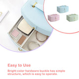 Portable Classic Jewelry Box Makeup Organizer for Women Home