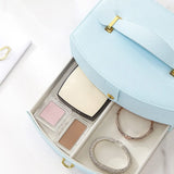 Portable Classic Jewelry Box Makeup Organizer for Women Home