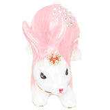 French Animal Vintage Zodiac Bejeweled Box