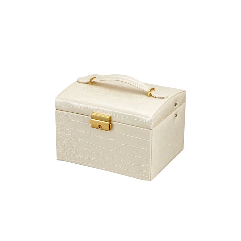 Three Layers Jewelry Box Paper Solid Necklace Storage