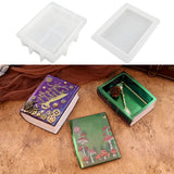 Book-Shaped Silicone Mold for DIY Jewelry Organizer Box
