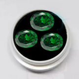 Natural Emerald 10x12mm Unheated Oval Shape Loose Gemstone