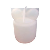 Resin Mold with Lid Bowknot Shape Small Jar Epoxy Resin Casting Mould DIY