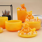 Resin Jewelry Box Mold, Storage Jar Silicone Mold for Epoxy Resin Casting
