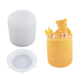 Resin Jewelry Box Mold, Storage Jar Silicone Mold for Epoxy Resin Casting