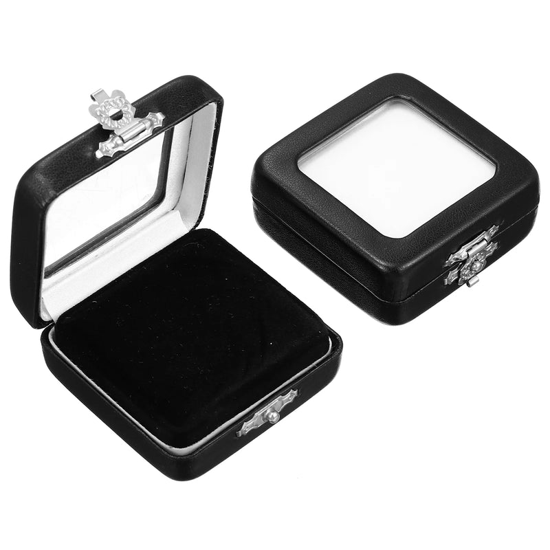 Ring Boxes Jewelry Gift Necklace Wedding Case Display Earring