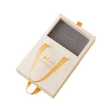 Dust-proof Jewelry Box with Handle Necklace Pendant Storage Case
