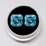 12.0mm Sea Square 5A Brilliant Cut Gemstone