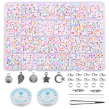 26 English Letters Beads Smiley Acrylic Beads Jewelry Making Kit