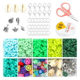 6mm Polymer Clay Beads Smile Face Letter Shell Kit