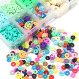6mm Polymer Clay Beads Smile Face Letter Shell Kit