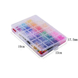 Colorful ABS Pearls Box Set with Tools for Jewelry Making