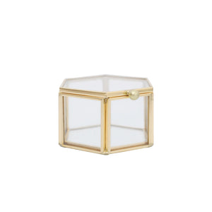 Vintage Geometric Dust-proof Bracelets Earrings Case Ring Holder