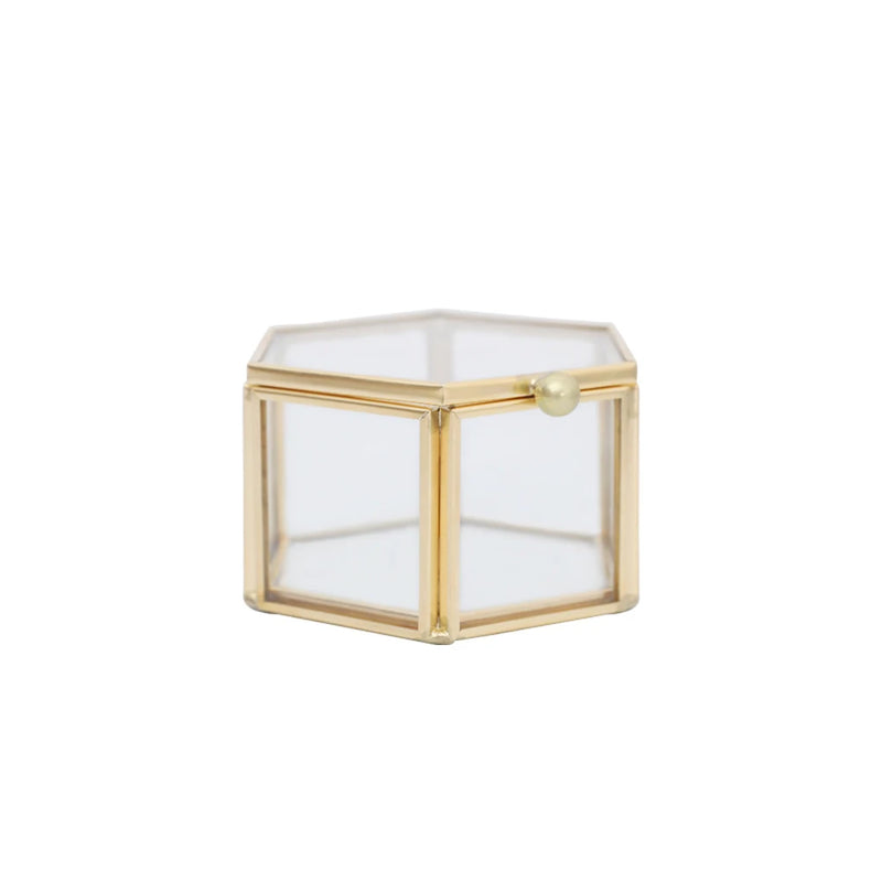 Vintage Geometric Dust-proof Bracelets Earrings Case Ring Holder