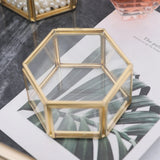 Vintage Geometric Dust-proof Bracelets Earrings Case Ring Holder