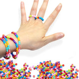 2mm Rainbow Glass Beads Czech Austrian Crystal DIY Jewelry