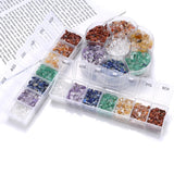 Colorful Stone Healing Beads Natural Crystals for DIY Jewelry Boxed