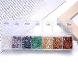 Colorful Stone Healing Beads Natural Crystals for DIY Jewelry Boxed