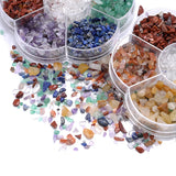 Colorful Stone Healing Beads Natural Crystals for DIY Jewelry Boxed