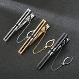 Crystal Agate Tie Clip for Men Wedding Guest Suit Cufflinks