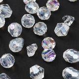 Mixed Shape Glass Beads Set Faceted Crystal Beads for Jewelry DIY
