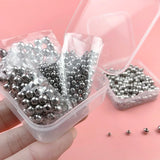 Stainless Steel Beads Mixed Size DIY Spacer Kit for Jewelry Making
