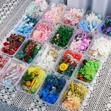 Dried Flower Epoxy Resin Pendant for Jewelry Making