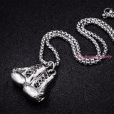 Boxing Glove Pendant Charm Necklace Men Jewelry