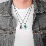 Boxing Gloves Boxer Men Necklaces Pendants Chain Punk for Boyfriend