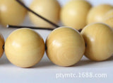 Boxwood Beads Tibetan Buddhism Elastic Amulet Bracelet