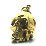 316L Stainless Steel Polishing Skull Biker Pendant