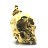 316L Stainless Steel Polishing Skull Biker Pendant