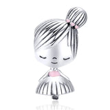 Boy And Girl Charm Beads Valentine Fit Bracelet Necklace