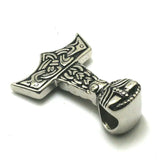 Boy 316L Stainless Steel Mini Thor's Hammer Pendant