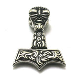 Boy 316L Stainless Steel Mini Thor's Hammer Pendant